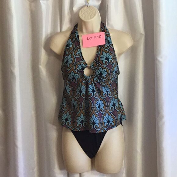 SUDDENLY SLIMING BY ANNE COLE 1 piece swim suit in size 8 - Picture 1 of 9